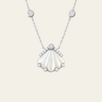 Sterling Silver Shell Pendant Necklace