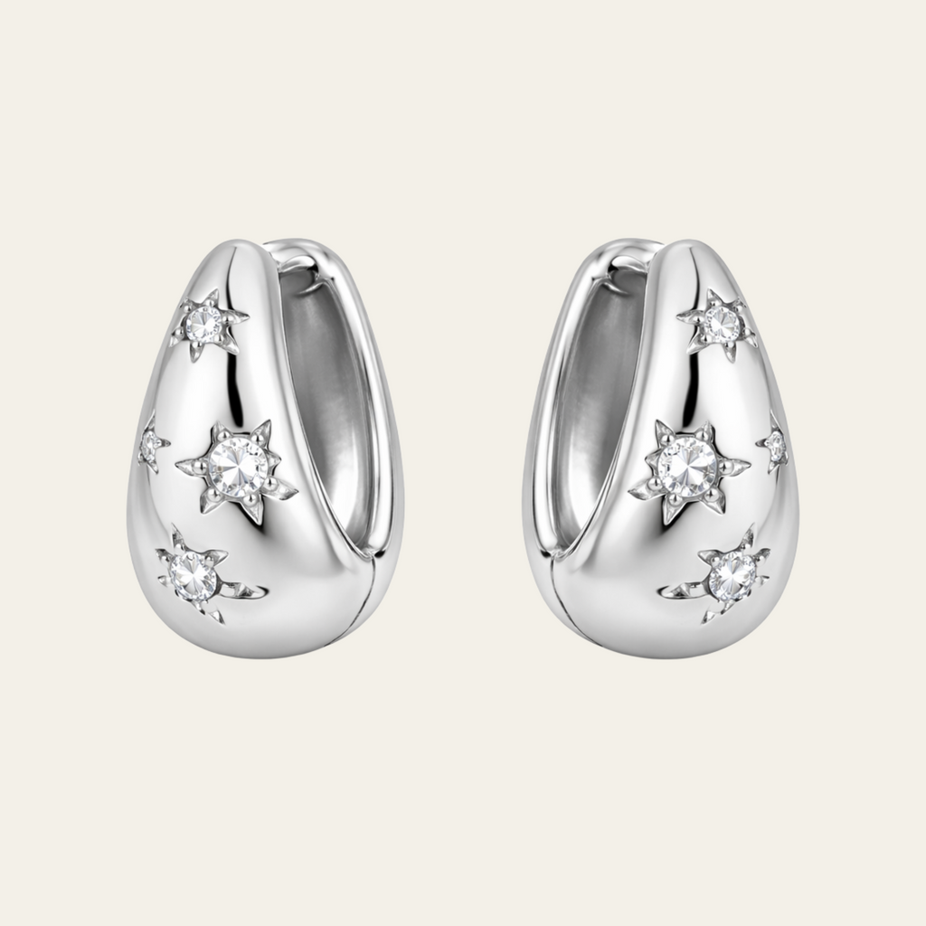 14K Gold Plated Hoop Earrings