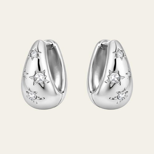 14K Gold Plated Hoop Earrings