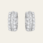 Sterling Silver Round Hoop Earrings