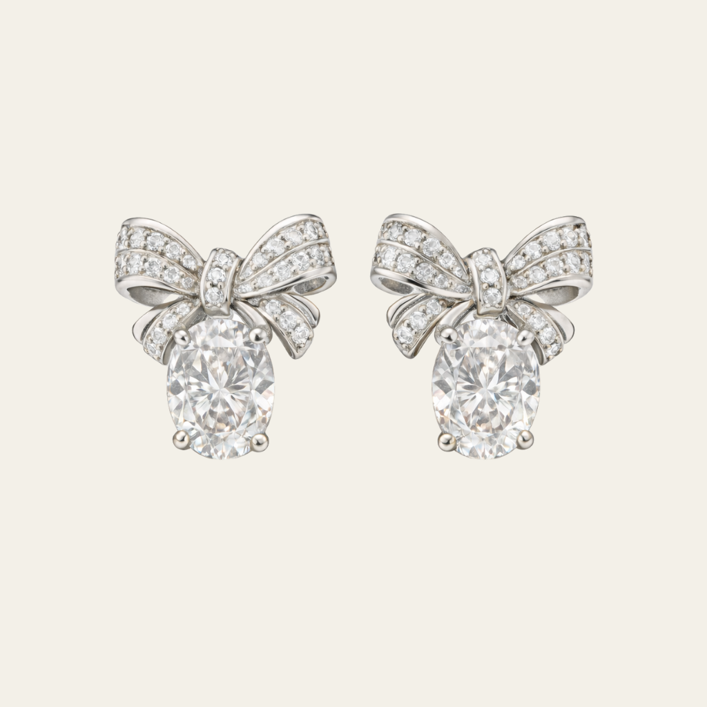 Sterling Silver Butterfly Stud Earrings