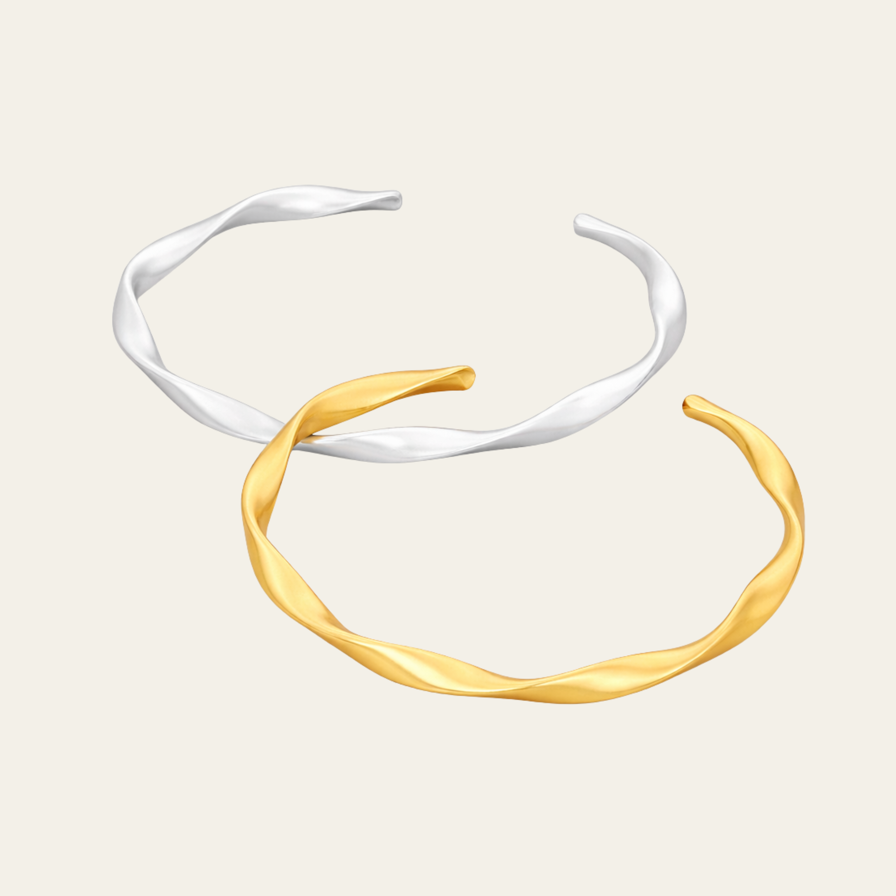 Twist Open Cuff Bracelet