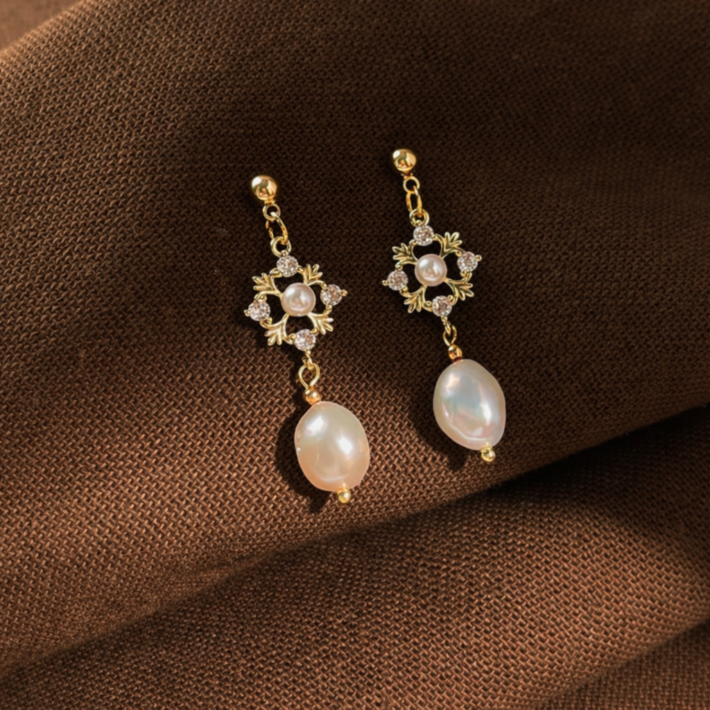 Pearl Drop Earrings