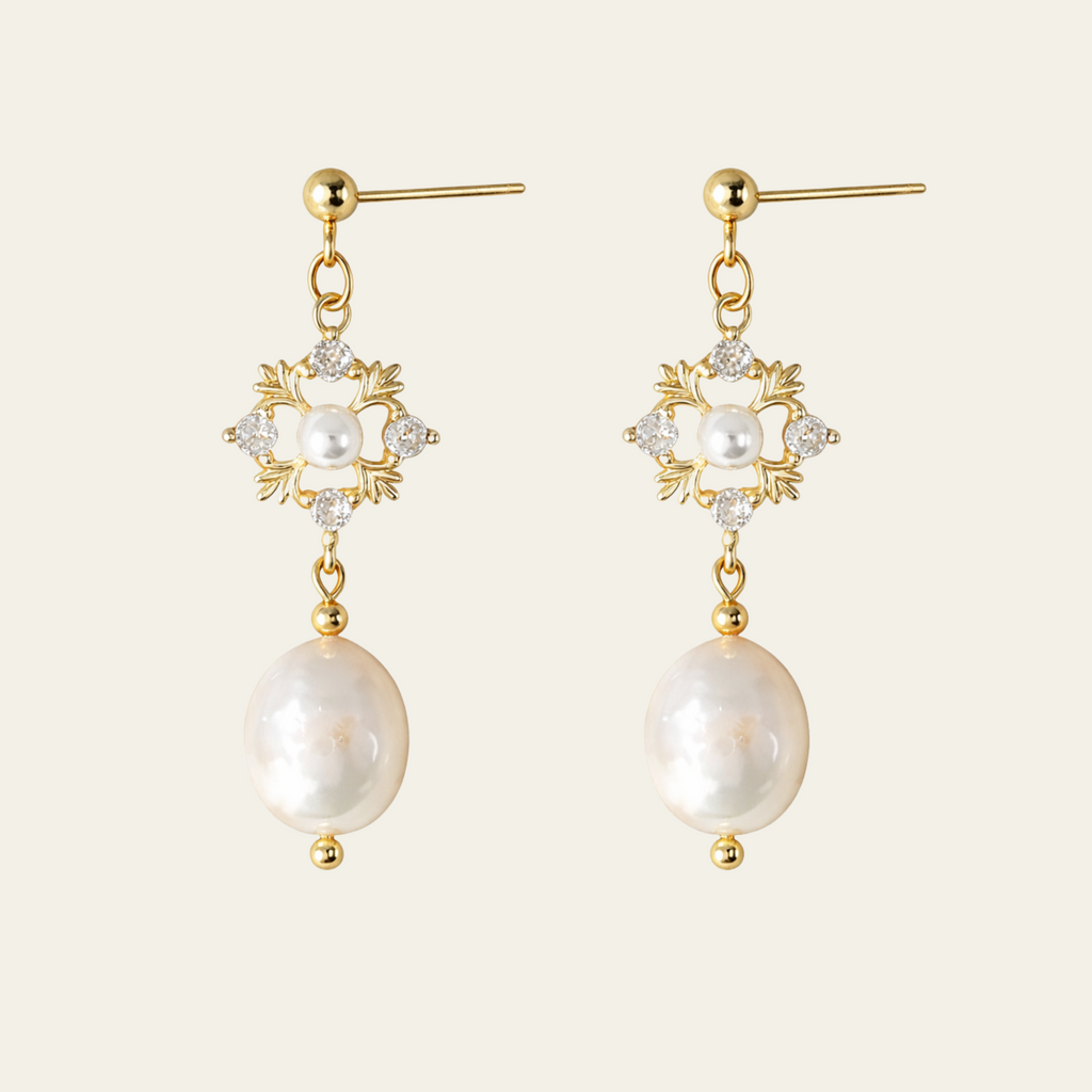 Pearl Drop Earrings