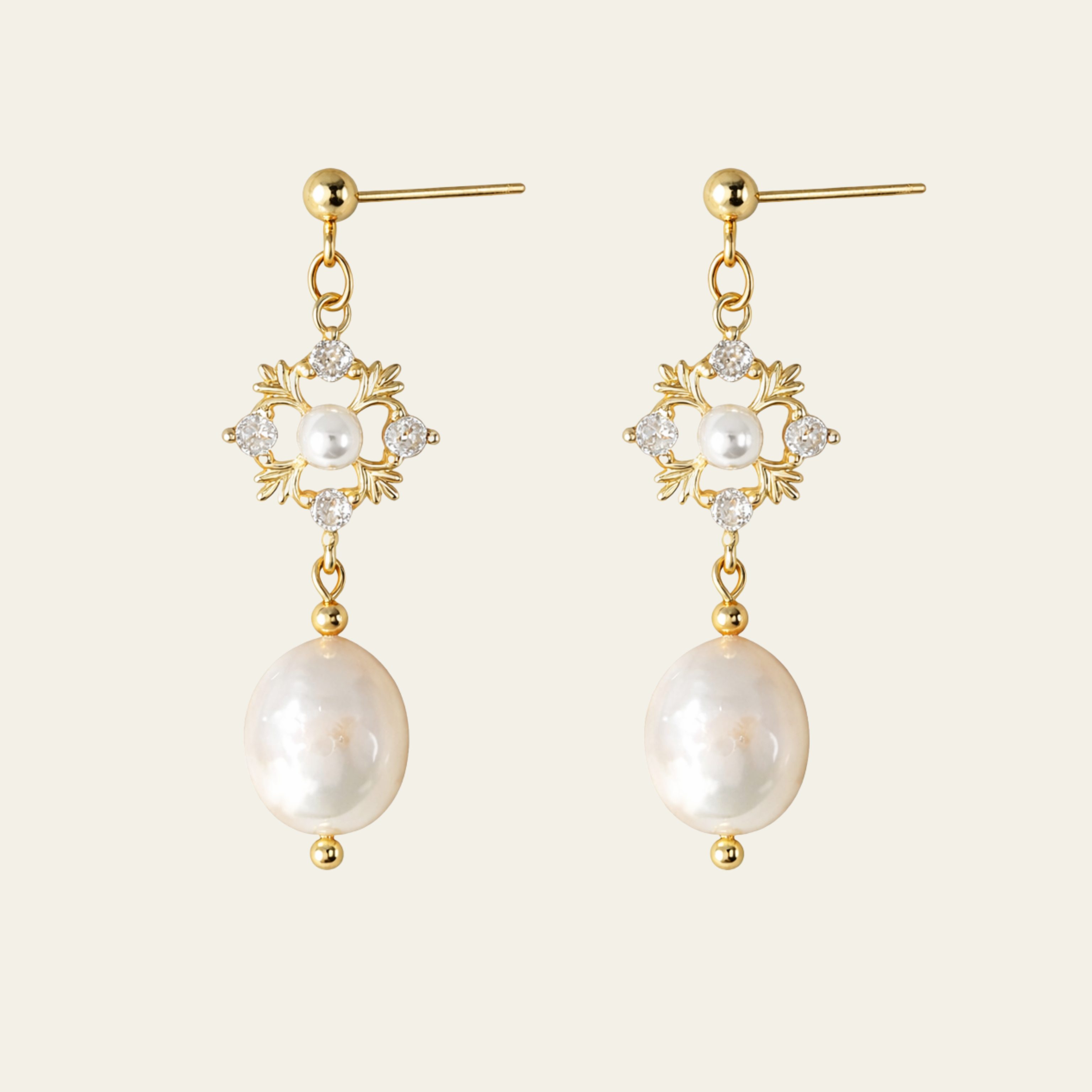 Pearl Drop Earrings