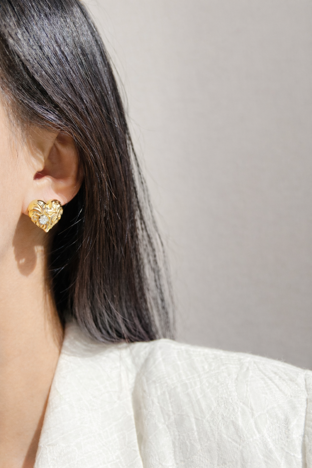 14K Gold Plated Hoop Earrings