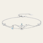 Sterling Silver Minimal Genie Lamp Bracelet