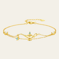 Sterling Silver Minimal Genie Lamp Bracelet